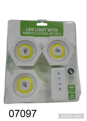 Imagen de LUZ LED X3 CON CONTROL 1.26